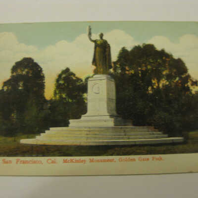 San Francisco, California, McKinley Monument, Golden Gate Park