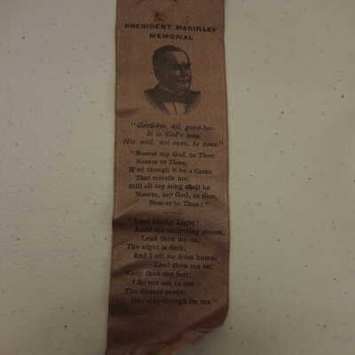 President McKinley Memorial ribbon.