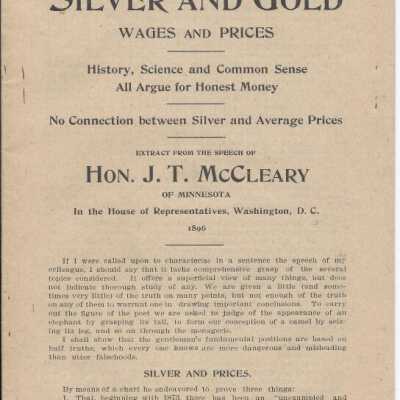 McCleary on Silver and Gold