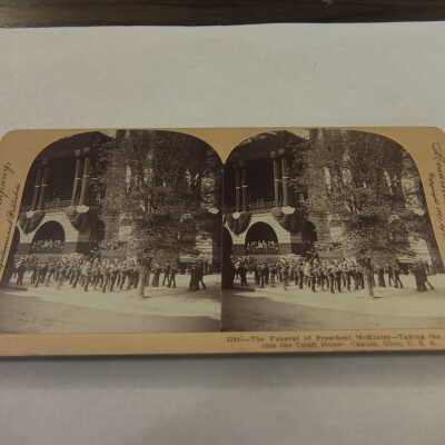 The Funeral of President McKinley--Taking the Casket into the Court House Canton, Ohio U.S.A.