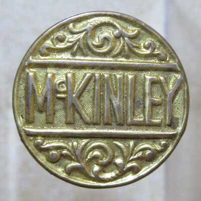 William McKinley Gold Campaign Stud