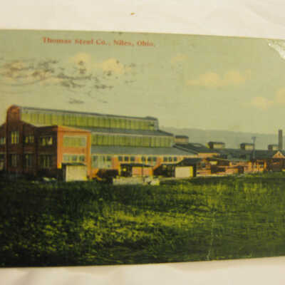 Postcard of The Thomas Steel Company, Niles, Ohio