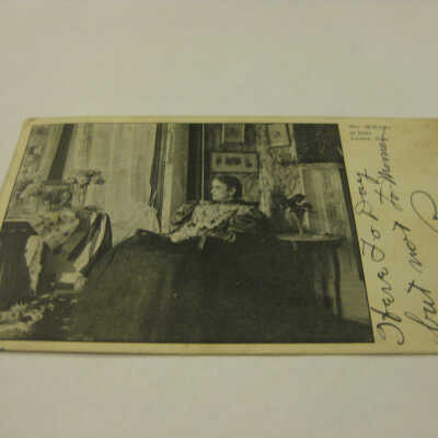 Mrs. McKinley at home Canton, Ohio