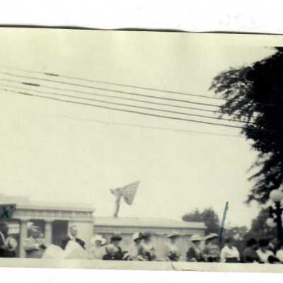 Vice President Calvin Coolidge and Dignitaries