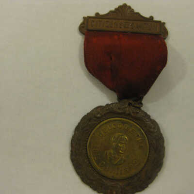 Commemorative Medal of Canton welcoming 8th O.V.I.