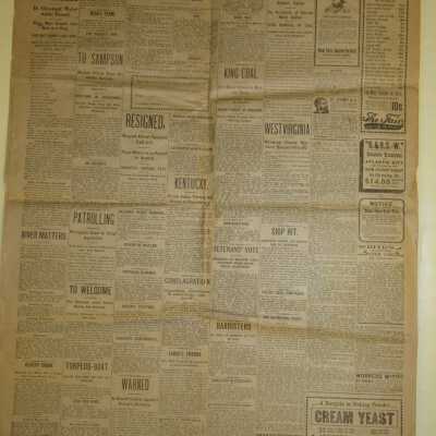 Charged on rebels; fight at Pateros.