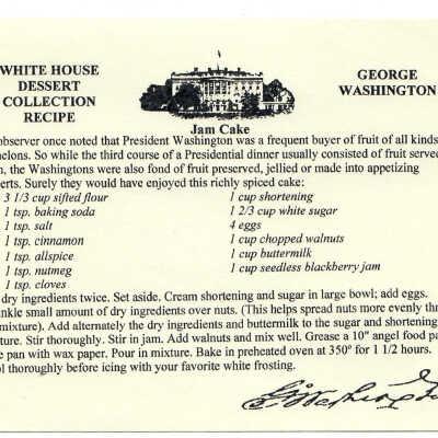 First Ladies Cookbook: Favorite Recipes of All the Presidents of the United States