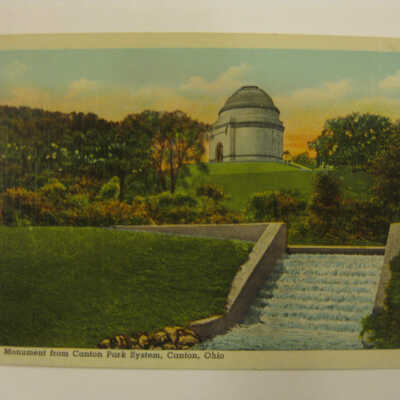 McKinley Monument from Canton Park System, Canton, Ohio
