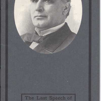 The Last Speech of President McKinley