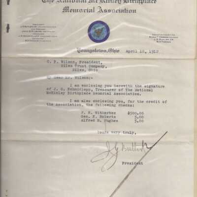Letter from J.G. Butler to C.P. Wilson