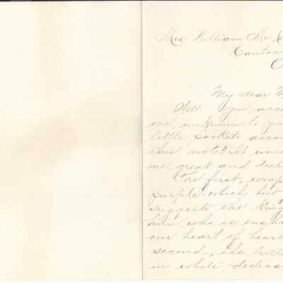 Emily Louise McIntosh Letter
