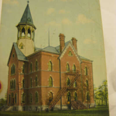 Postcard of the Central School Niles, Ohio