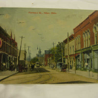 Postcard of Furnace Street, Niles, Ohio