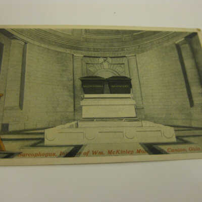 Sarcophagus, Interior of Wm. McKinley Monument, Canton, Ohio.