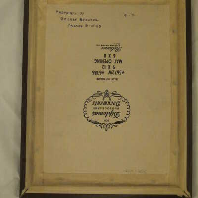Letter on McKinley Hotel stationery