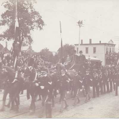 McKinley funeral procession.
