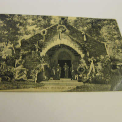 Former Tomb of President McKinley, Canton, Ohio Postcard