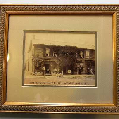 Birthplace of the Hon. William J. McKinley, at Niles, Ohio.