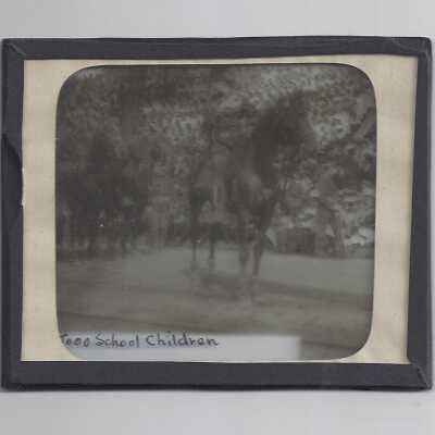 Soldiers passing 7,000 school children, Canton, Ohio.