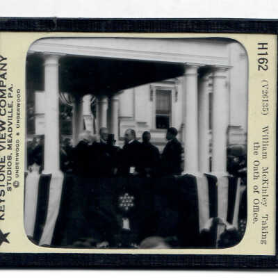 William McKinley taking the Oath of Office