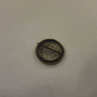 Gold McKinley Campaign Pin