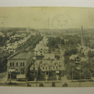 Bird's Eye View of Canton, Ohio