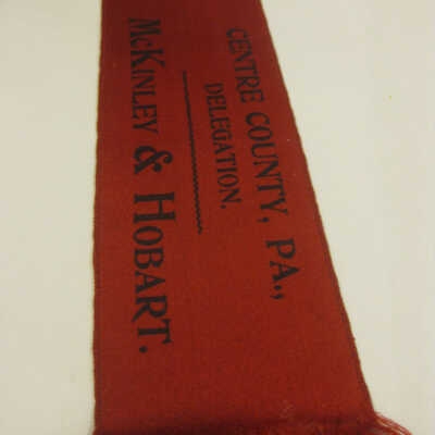 McKinley and Hobart Ribbon