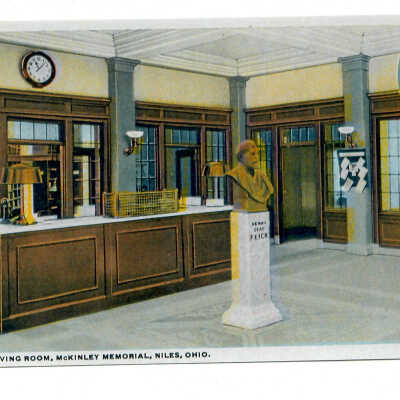 Receiving Room McKinley Memorial, Niles, Ohio
