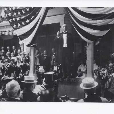 President McKinley Accepting the Nomination for the Second Term July 12, 1900 Blank FF