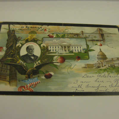 In Memoriam Prosperity McKinley Postcard