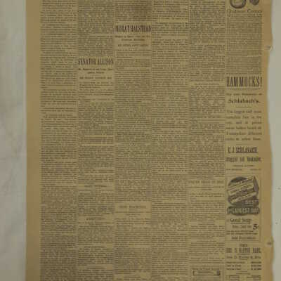 06/18/1896 Canton Evening Repository. Extra Edition.