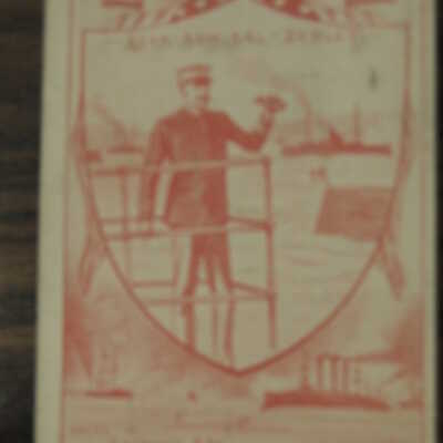 Spanish-American War Card game playing card 12C