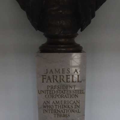 Bust of James A. Farrell