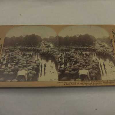 The Funeral of President McKinley--Crowd Waiting for a Last Look at the Beloved Remains, Washington