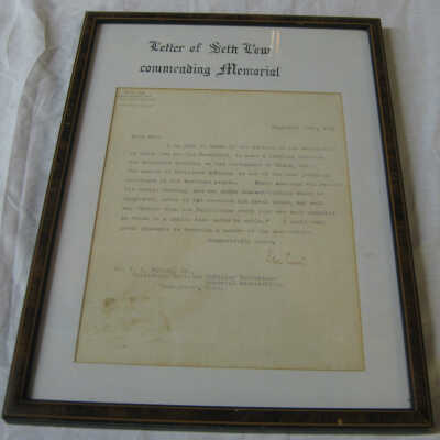 Letter to Butler from Low