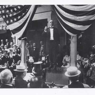President McKinley Accepting the Nomination for the Second Term Blank G