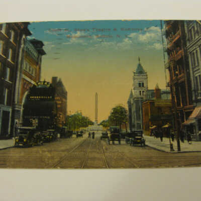 Court St. Shea's Theatre & McKinley Monument, Buffalo, NY.