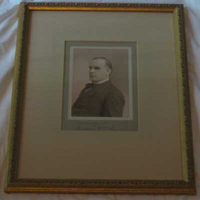 Autographed photo of William McKinley