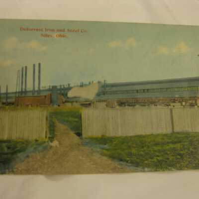 Color Image of Deforrest Iron and Steel Co. in Niles, Ohio