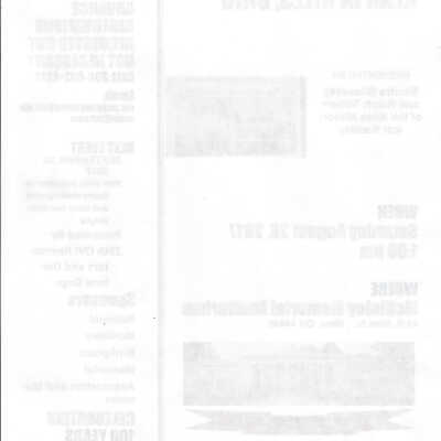 History of the Ku Klux Klan in Niles, Ohio flyer