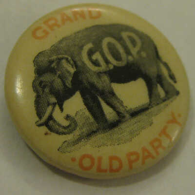Grand Old Party pin