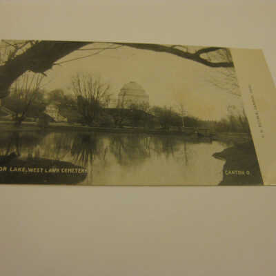 Mirror Lake, West Lawn Cemetery Canton, O.