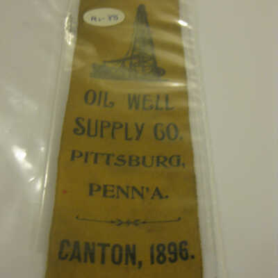 Oil Well Supply Company Ribbon