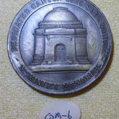 Canton Memorial Dedication Coin, 1907.