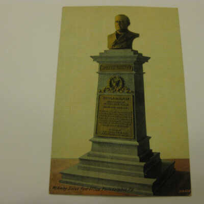 McKinley Statue, Post Office, Philadelphia, PA