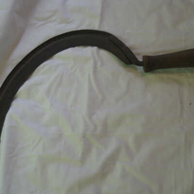 Wood handle sickle from McKinley ancestral home