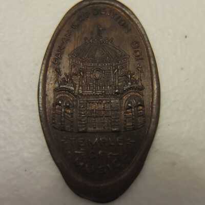 Temple of Music Commemorative Coin.