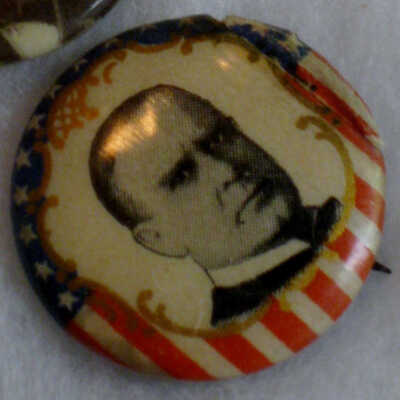 McKinley Campaign Pin