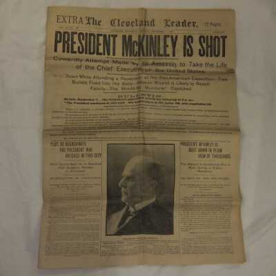 President McKinley is Shot