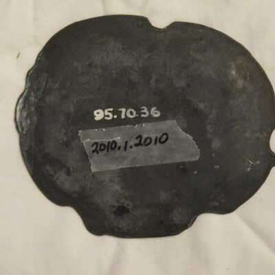 Small Iron Tray with McKinley Monument
